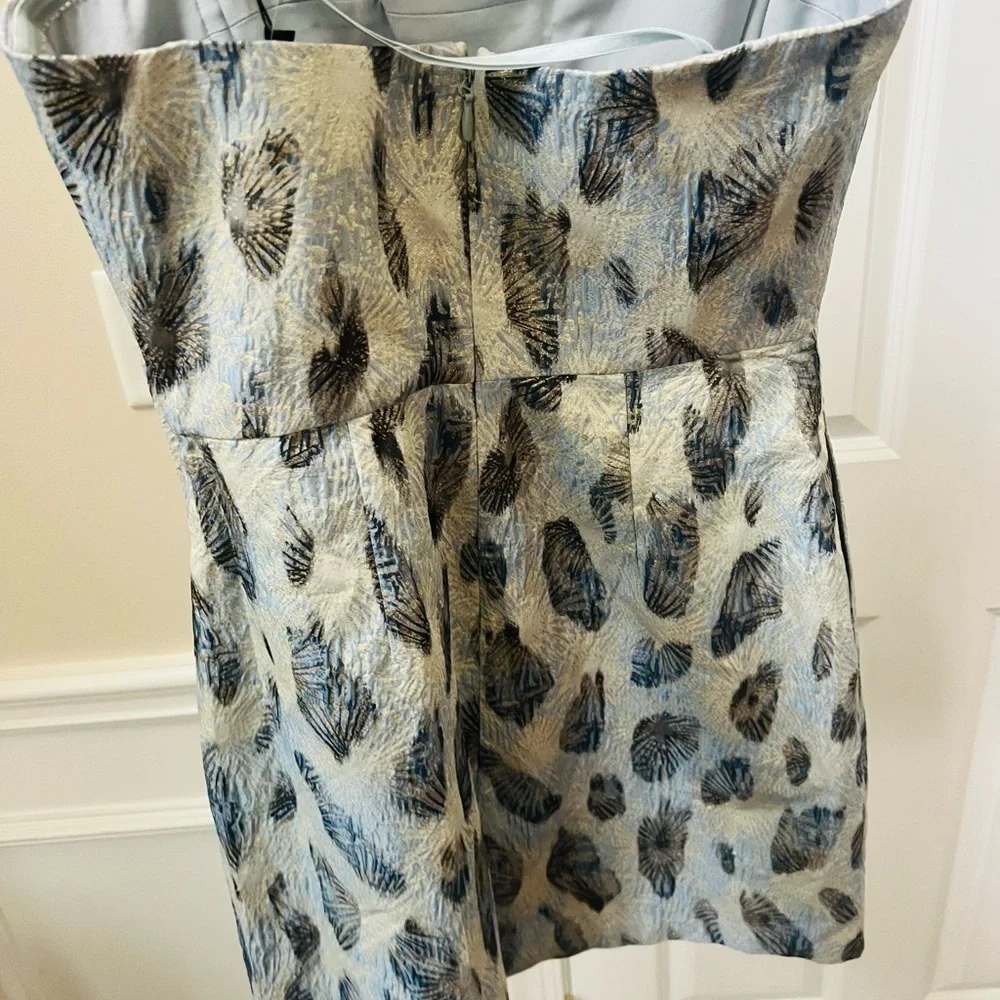 BCBGMaxAzria Haze Silver Dress - Picture 5 of 7